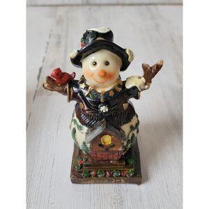 Jubilee Giftware Snowy joy snowman birdhouse xmas figure